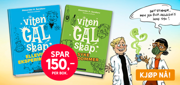 Medlemskupp - VitenGALskap - kun 179 - i Barnas Egen Bokverden