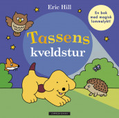 Tassens kveldstur av Eric Hill (Kartonert) Omslag - Tassens kveldstur