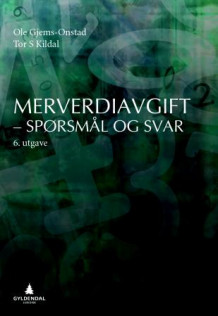 Merverdiavgift av Ole Gjems-Onstad og Tor S. Kildal (Heftet)