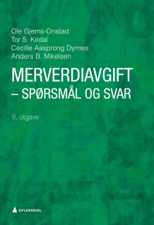 Merverdiavgift av Ole Gjems-Onstad og Tor S. Kildal (Heftet)