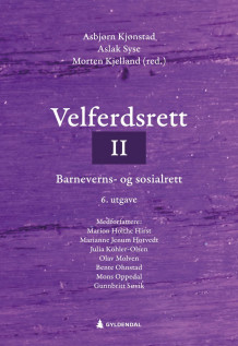 Velferdsrett II av Asbjørn Kjønstad, Aslak Syse, Morten Kjelland, Marion Hirst, Marianne Jenum Hotvedt, Olav Molven, Julia Köhler-Olsen, Bente Ohnstad, Mons Oppedal og Gunnbritt Søvik (Heftet)