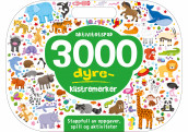 3000 dyreklistremerker av Helen Graper, Stephanie Moss og Rachael Tew (Heftet)