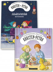 Omslag - Karsten og Petra har juleselskap og juleaktivitet