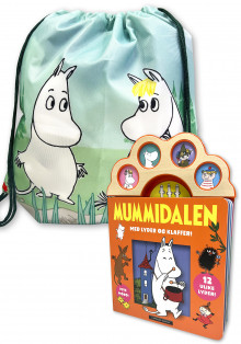 Mummidalen med lyder og klaffer! og Barnehagepose av Tove Jansson (Pakke)